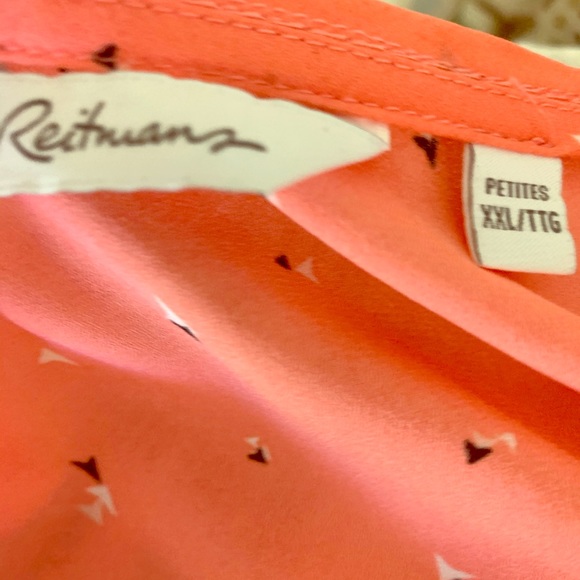 Coral Blouse (petites XXL) - Picture 2 of 2